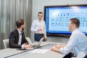 BMV Steelcase Bürogestaltung Meetingraum