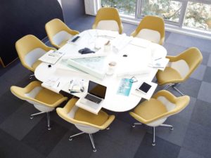 BMV Steelcase Bürogestaltung Meetingraum