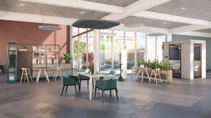 Raumakustik verbessern mit Wand- und Deckenpaneelen von BMV Steelcase