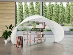 Pod Tents für die neue Arbeitswelt, erhältlich bei BMV Steelcase
