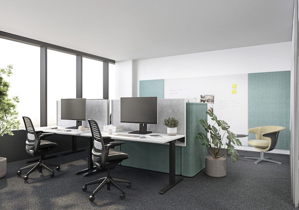 In 5 Schritten zum neuen Büro: Rendering und Visualisierung