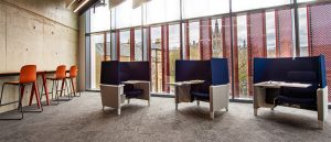 Austattung der Uni Glasgow von Steelcase