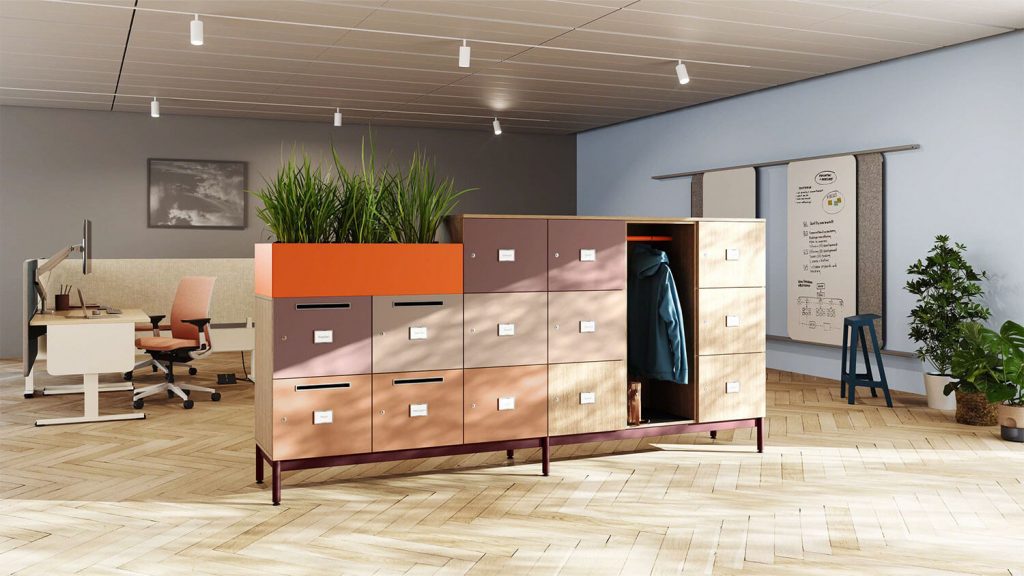 WorkValet "Boundary" von Steelcase, neu bei BMV