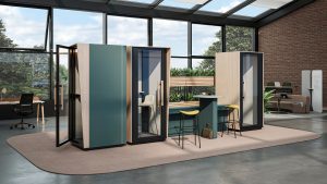 Be my guest® Telefonkabinen für Büros von Orangebox | Steelcase